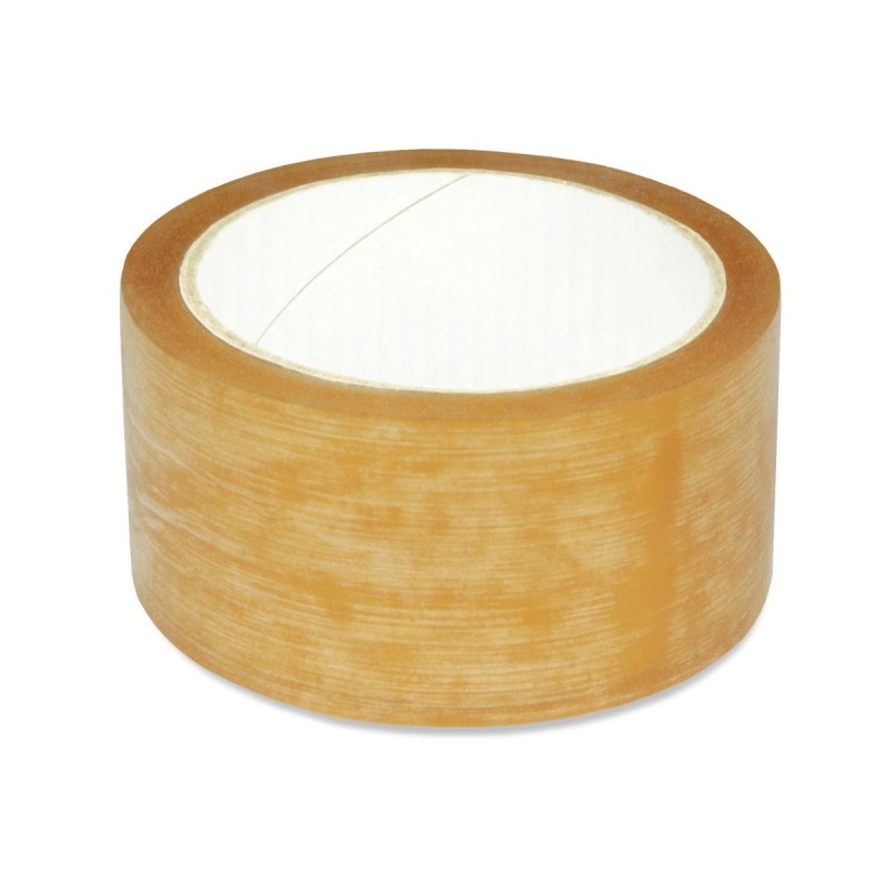 Taśma pakowa bezbarwna cicha solvent 48mm x 66m