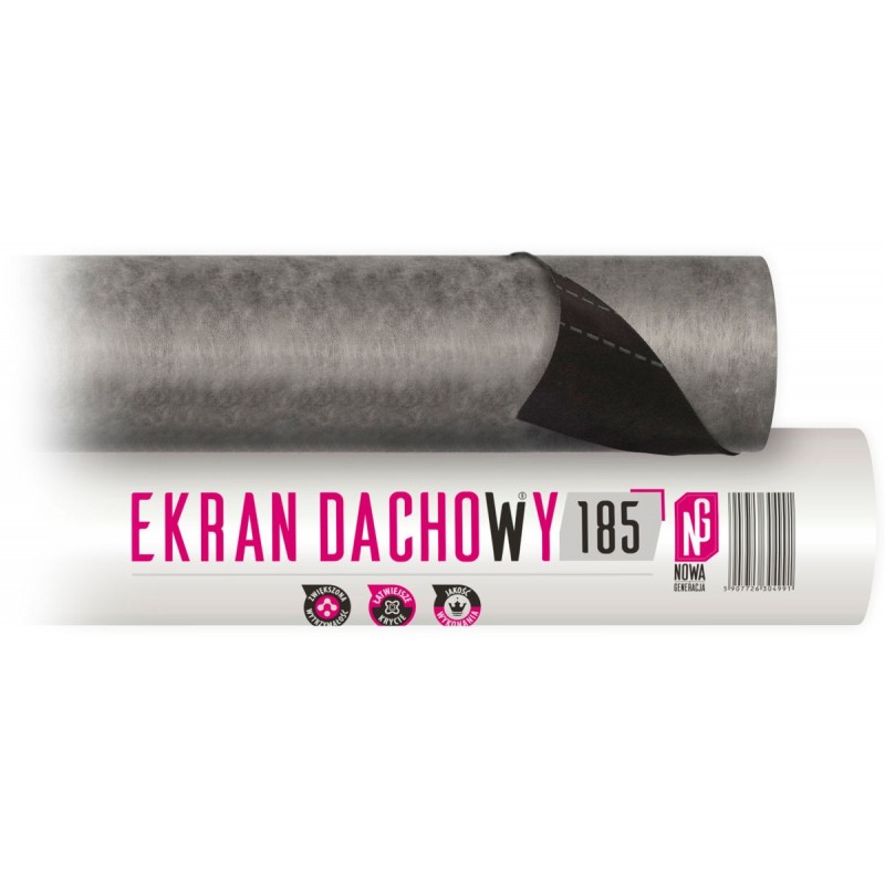 Membrana dachowa EKRAN DACHOWY 185g 1,6x50m 