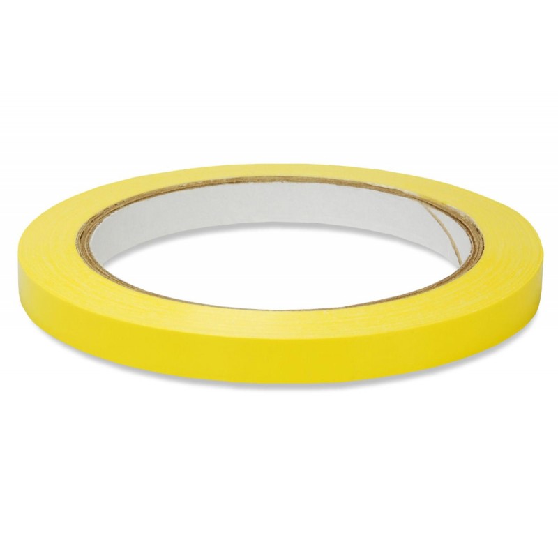 Taśma do zaklejarek PVC żółta 9mm x 60m