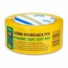 Taśma budowlana PVC żółta 38mm x 25m