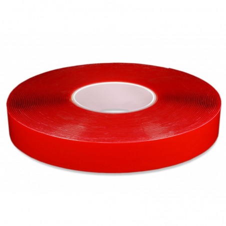 Taśma dwustronna akrylowa bezbarwna 1,0mm 8mmx33m