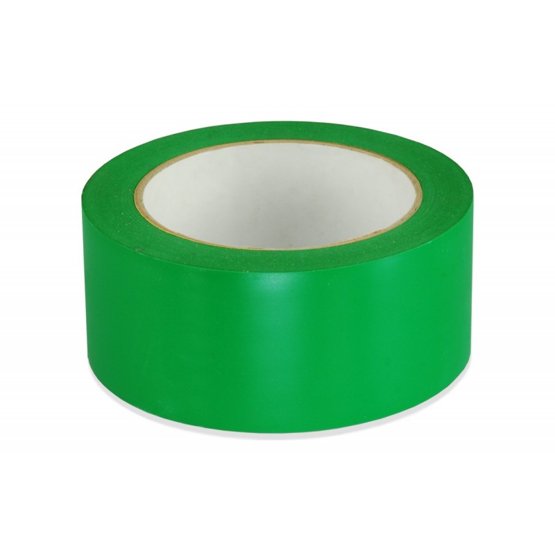 Taśma oznaczeniowa PVC zielona 50mm x 33m