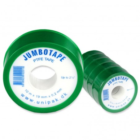Taśma teflonowa JUMBOTAPE STANDART 0,2mm 19mm x 11m 