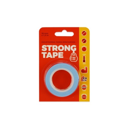 Taśma dwustronna Strong Tape 19mm x 1,1mm/1,5m