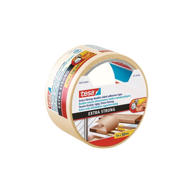 Taśma dwustronna do wykładzin mocna 05671 50mm x 10m