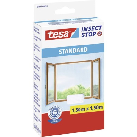 Moskitiera okienna STANDARD biała 55672 1,3 x 1,5m