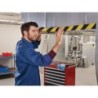 Taśma ostrzegawcza PVC czarno-żółta 60760 50mm x 33m