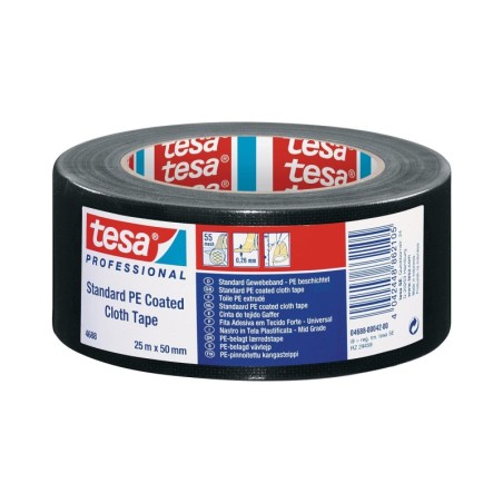 Taśma naprawcza GAFFER czarna 04688 50mm x 25m