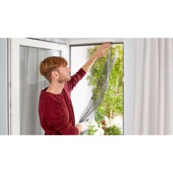 Moskitiera okienna COMFORT czarna 55918 1,2 x 2,4m