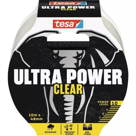 Taśma naprawcza ULTRA POWER CLEAR przeźroczysta 56496 48mm x 10m 