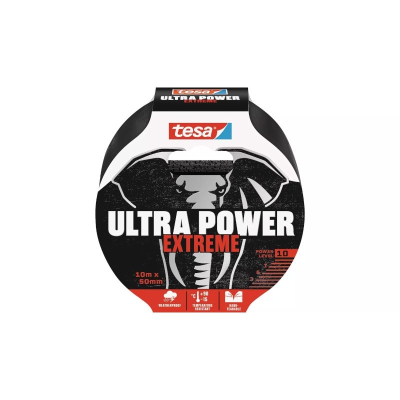 Taśma naprawcza ULTRA POWER EXTREME czarna 56622 50mm x 10m 