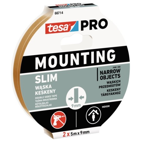 Taśma montażowa PRO Slim 66714 2x 9mm x 5m
