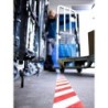 Taśma ostrzegawcza PVC czerwono- biała 60760 50mm x 33m