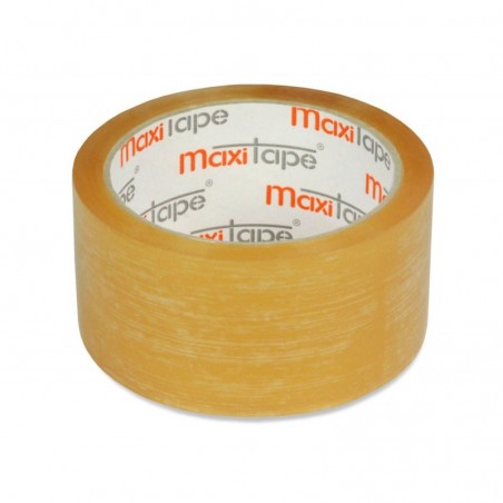 Taśma pakowa bezbarwna solvent 75mm x 55m