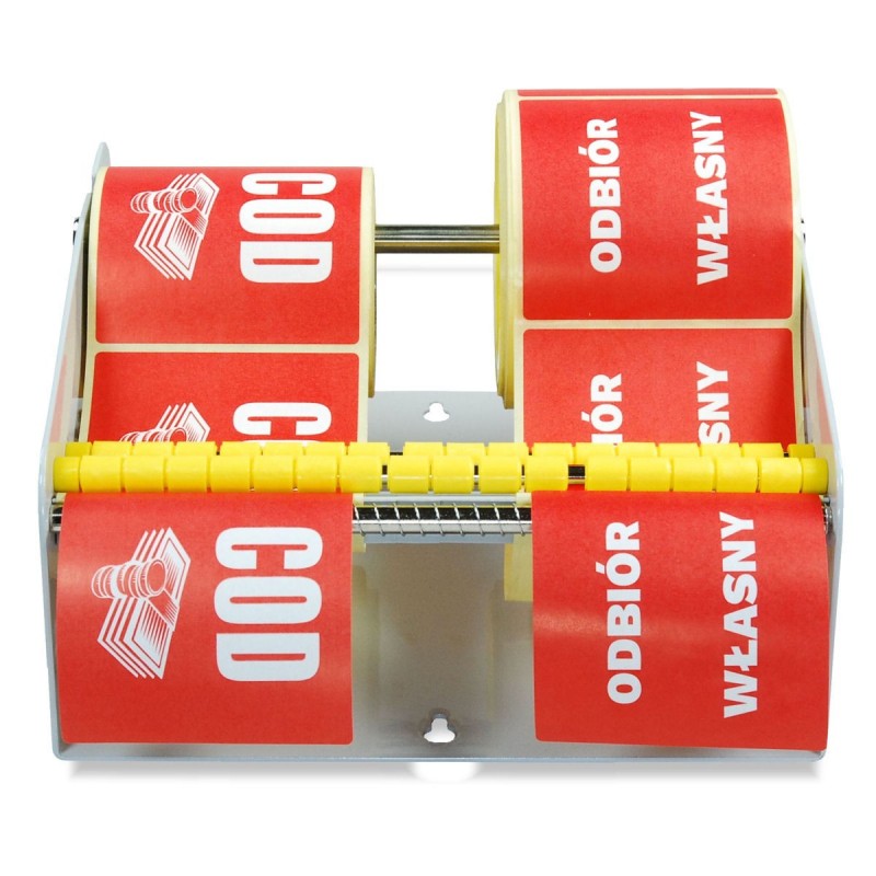 Dyspenser do etykiet metalowy PC1016 do 267mm ścienny