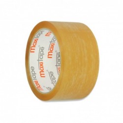 Taśma pakowa bezbarwna solvent 75mm x 55m