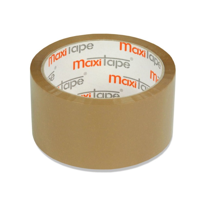 Taśma pakowa brązowa solvent 72mm x 53m