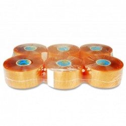 Taśma pakowa bezbarwna solvent 50mm x 200m 