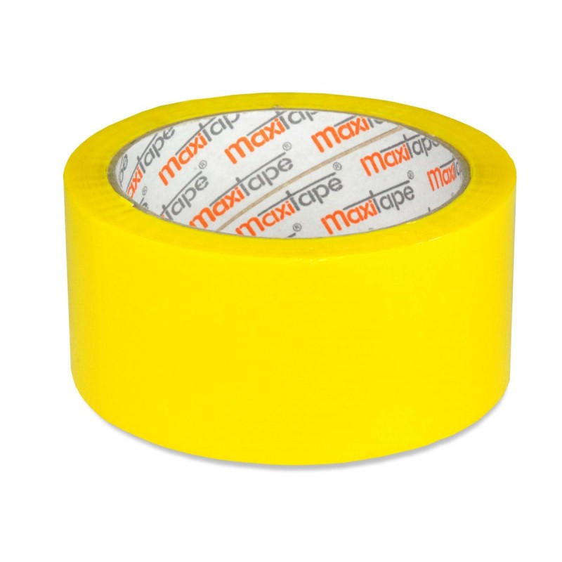 Taśma pakowa żółta freezer 48mm x 54m