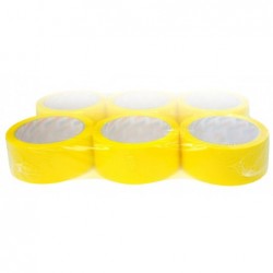 Taśma pakowa żółta freezer 48mm x 54m